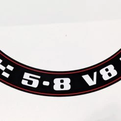 Mustang Auto Parts Falcon AIR CLEANER DECAL XA-XB 5.8 V8