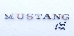 Mustang Auto Parts MUSTANG LETTERS