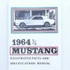 Mustang Auto Parts FACTS BOOK 1964 1 Mustang Auto Parts FACTS BOOK 1964