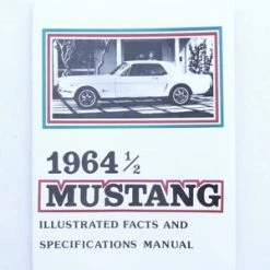 Mustang Auto Parts FACTS BOOK 1964