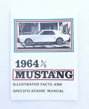 Mustang Auto Parts FACTS BOOK 1964 3 Mustang Auto Parts FACTS BOOK 1964