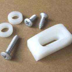 Mustang Auto Parts Mustang SIDE SHIELD MOUNT KIT 1964-1966