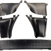 Mustang Auto Parts QUARTER PANEL TRIM REAR 1967-1968 FASTBACK 5PC