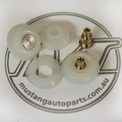 Mustang Auto Parts New Products WINDOW ROLLER & STUD KIT 1967-68 QUARTER WINDOW