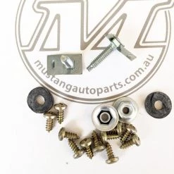 Mustang Auto Parts REAR STONE TRAY MOUNT KIT 1965-1968