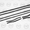 Mustang Auto Parts Mustang WEATHERSTRIPS COUPE 1967-1968