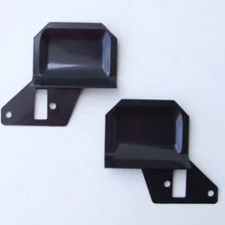 Mustang Auto Parts Mustang DOOR HANDLE CUP WITH DELUXE INTERIOR 1969