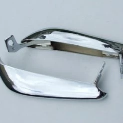 Mustang Auto Parts Mustang OVERRIDERS FRONT CHROME 1965-1966