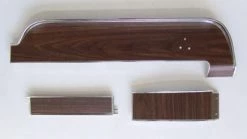 Mustang Auto Parts DASH TRIM KIT WOOD GRAIN 1968 Mustang
