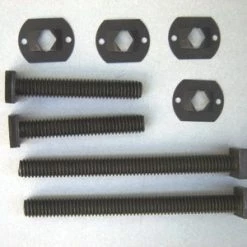 Mustang Auto Parts Falcon SEAT BOLT & CLIP KIT (bottom Of Rail)