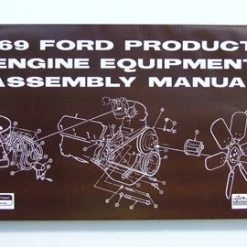 Mustang Auto Parts Mustang ENGINE ASSEMBLY MANUAL 1969
