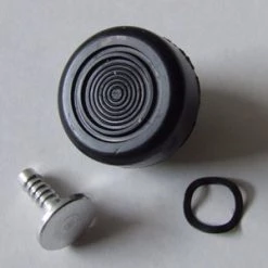 Mustang Auto Parts WINDOW WINDER KNOB BLACK 1968-1970 Mustang