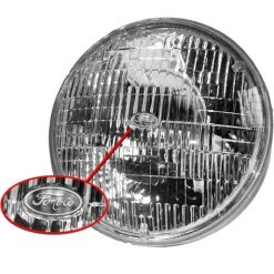 Mustang Auto Parts HEADLIGHT 7" HALOGEN SEALED BEAM DISCONTINUED Mustang