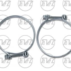 Mustang Auto Parts FILLER HOSE CLAMPS MUSTANG 1964-1970