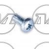 Mustang Auto Parts HEADLIGHT RETAINER RING SCREW MUSTANG ZINC