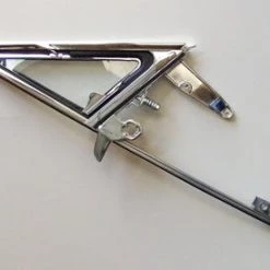 Mustang Auto Parts FRONT QUARTER VENT ASSEMBLY 1968 CLEAR GLASS LH