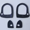 Mustang Auto Parts DOOR HANDLE GASKETS 1965-1966 & 1969-1970 2 Mustang Auto Parts DOOR HANDLE GASKETS 1965-1966 & 1969-1970