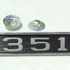 Mustang Auto Parts SHAKER SCOOP BADGE 351 Mustang