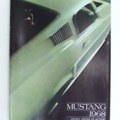 Mustang Auto Parts Mustang SALES BROCHURE 1968